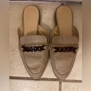 LOFT Tan color mules